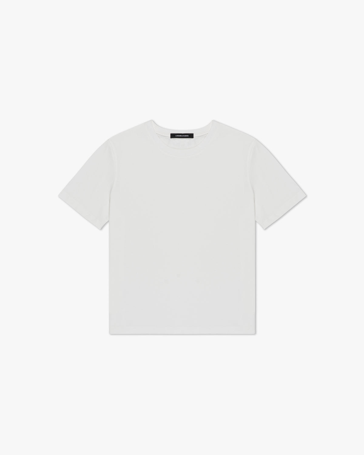 JP CROPPED MUSCLE TEE IN MILK